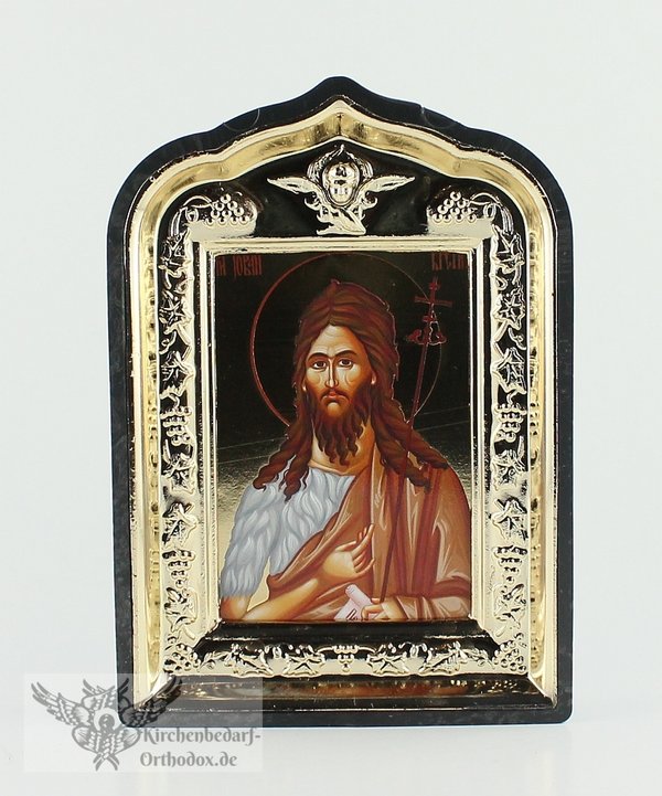Serbische Ikone - Der Heilige Johannes der Täufer