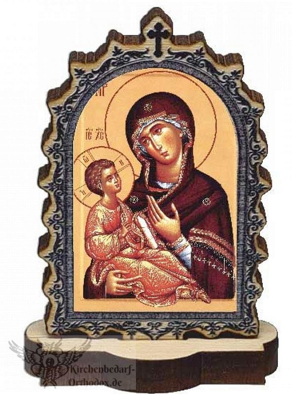 Tisch Ikone - Maria Muttergottes mit  Jesuskind, Bogorodica